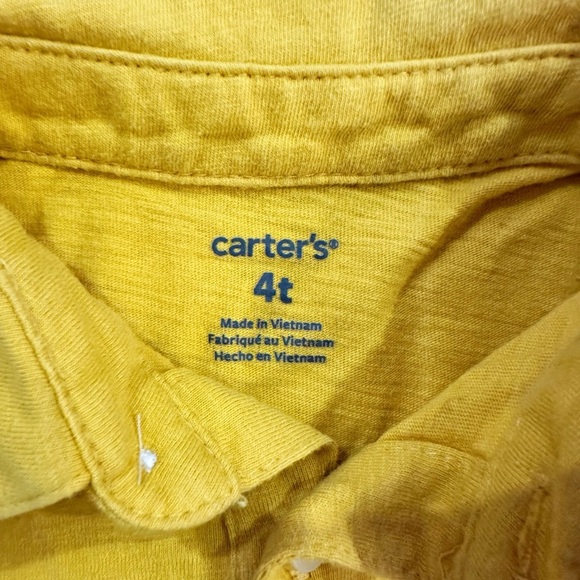 Carter’s | Bundle of Toddler Polo Shirts (4T) 💙💛 - Picture 5 of 5